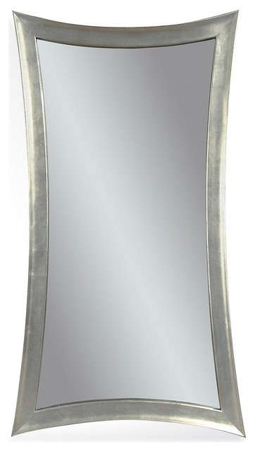 bassett mirrors hour glass 48x36 wall mirror in silver bassett mirrors hour glass 48x36 wall mirror in silver