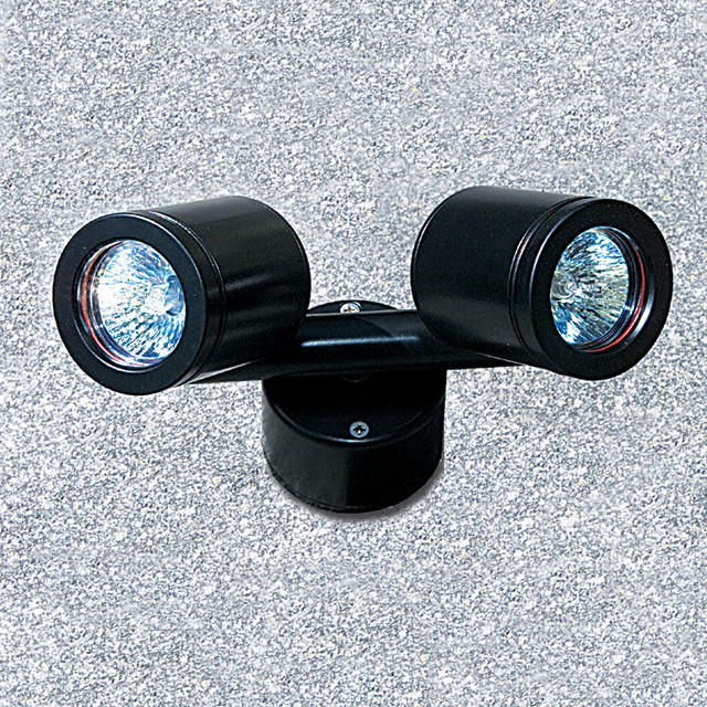 Twin Outdoor Wall Spot - Modern - Outdoor Flood And Spot Lights - by Lightology