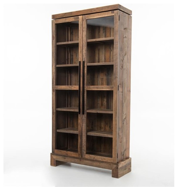 Four Hands Sierra Camino Bookcase Rustic Bookcases By Seldens