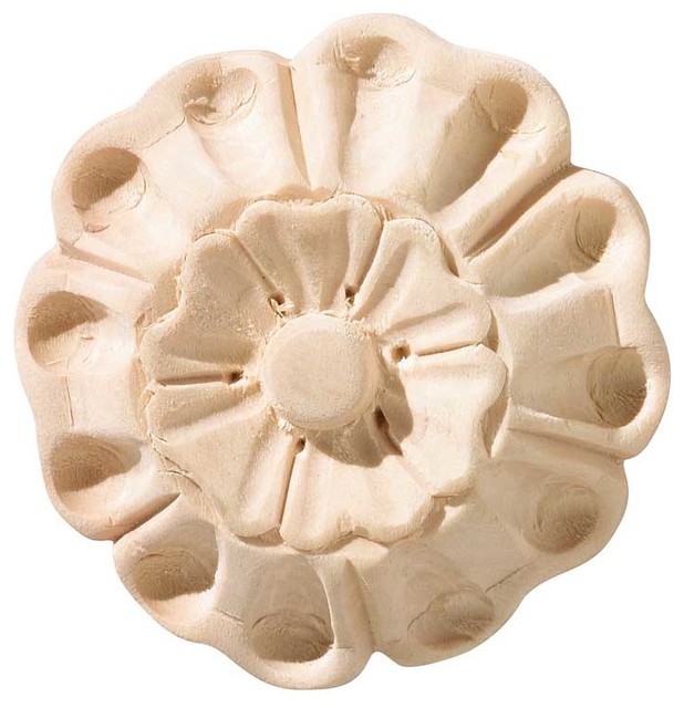 Small Yorkshire rose applique traditional-decorative-mouldings-and ...
