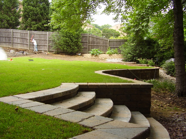 Retaining Wall - Traditional - Landscape - DC Metro - by ...
