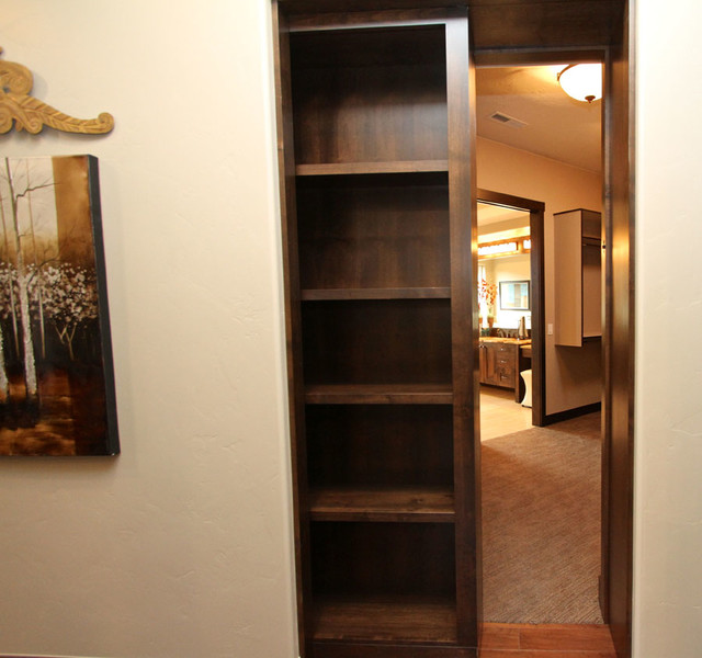 Moving Hall Bookcase Hidden passage Hall Salt Lake City by
