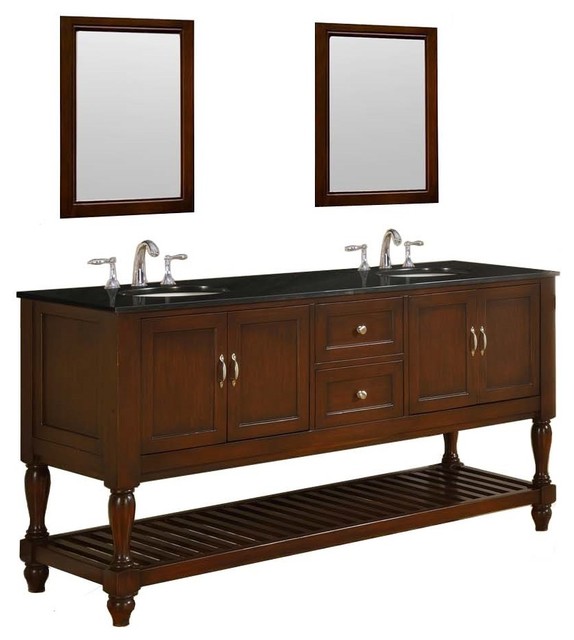 Bathroom Vanities Direct B&I Direct Imports Kent 60" Double Bathroom