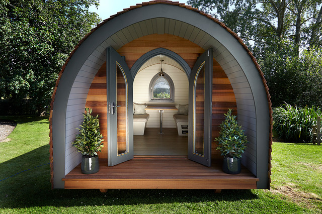 Garden Hideouts Retreat Pod - Eclectic - Garden Shed and ...
