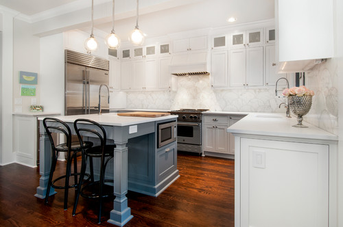Upper Cabinets Black Hardware White Oak Focal Point Cabinets And White Black Accents Color Countertops