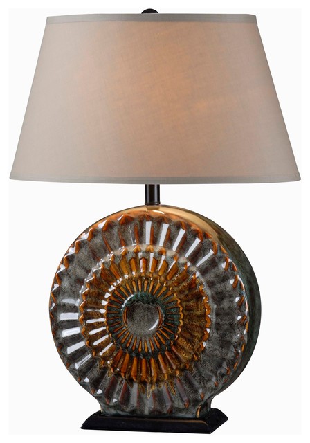 El Paso Table Lamp, Multicolor Ceramic Finish - Southwestern - Table