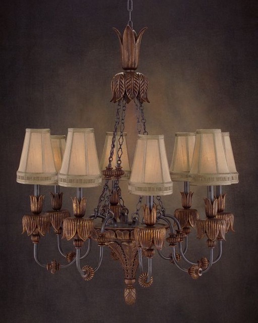 John Richard 8 Light Chandelier AJC8503 Modern Chandeliers