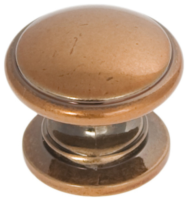 Hickory Hardware 11/4 In. Williamsburg Antique Rose Gold Knob