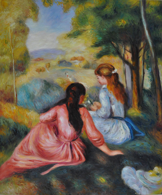 Can not Renoir girl with flowers remarkable, this Your idea Renoir girl with flowers question