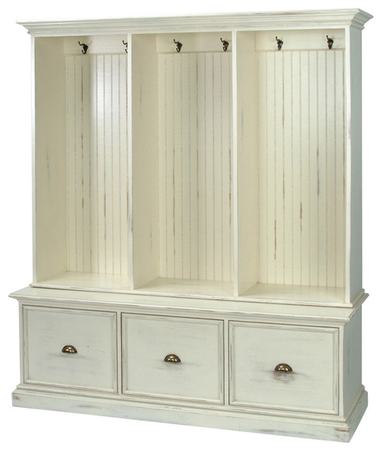 Heritage Entry Beach Style Hall Trees by David Lee Furniture