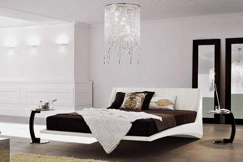 Dylan Leather Bed by Cattelan Italia