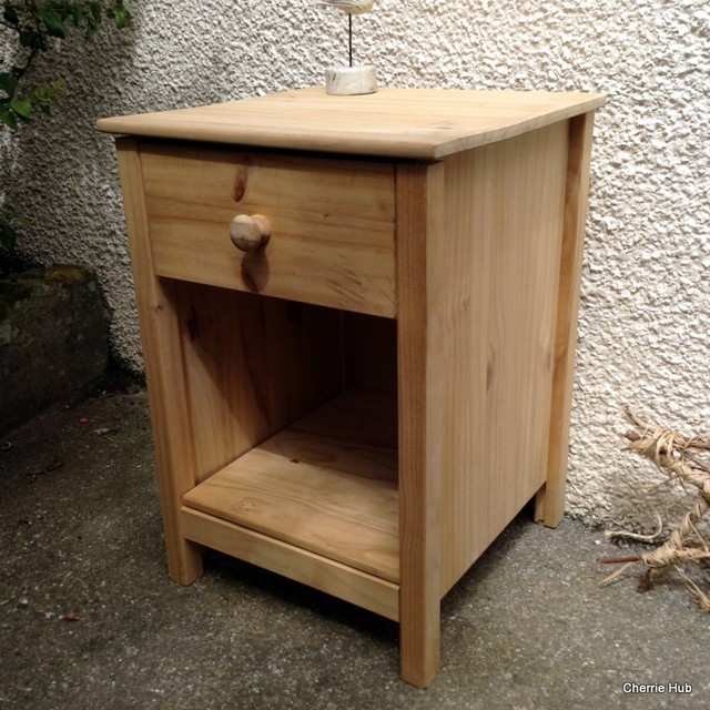 Item picture Nautical Rustic Pine Bedside Contemporary Bedside