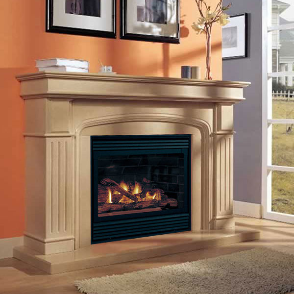 Fireplace Mantels Marble Transitional Fireplace Mantels other metro by