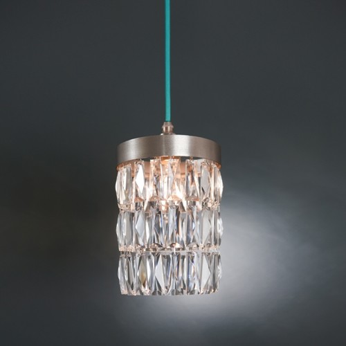 Clear Crystal Mini Pendant - Contemporary - Pendant Lighting - other