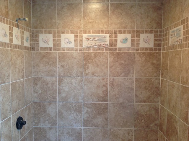 Bathroom Tile - Traditional - Tile - Raleigh - by Mottles Murals 