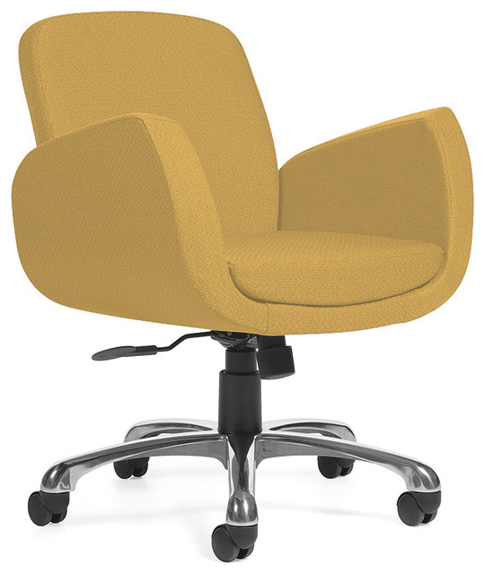 Uphostered Office Chair Contemporary Office Chairs by Belle Chaise