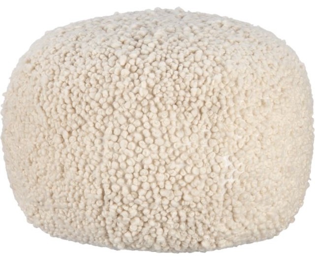 Poodle Pouf - Eclectic - Floor Pillows And Poufs - by CB2