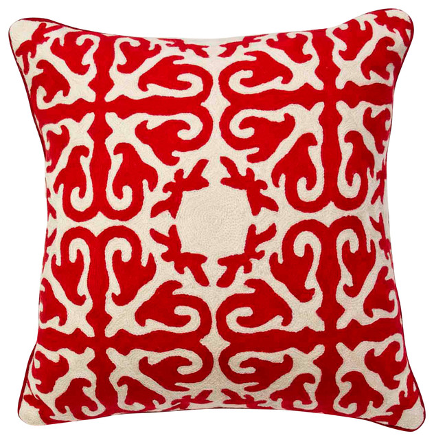 Moroccan Pillow Mediterranean Decorative Pillows by Decor