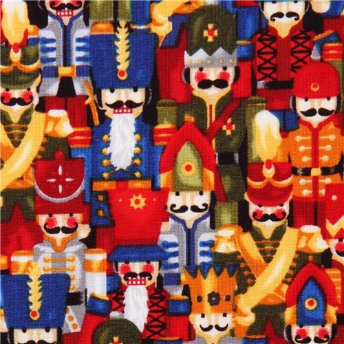 nutcracker Christmas fabric Nutcracker Christmas Fabric