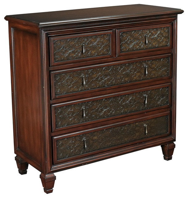 Hammary Hidden Treasures Accent Chest With Five Drawers Traditional