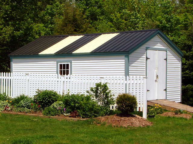 Shed, Farm &amp; Homestead Kits - 14' x 20' Barn traditional-garage-and 