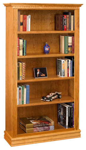 Monticello Cherry Bookcase 36 x 72 - Molding And Trim - by Bebe 