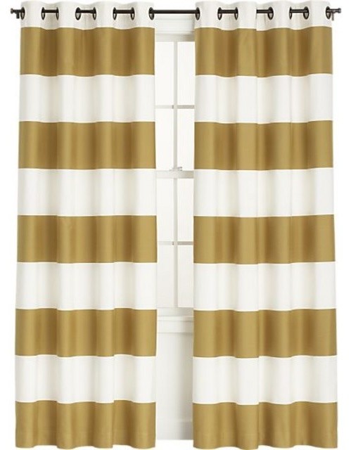 Gold And White Striped Curtains Gold and White Striped Dresses