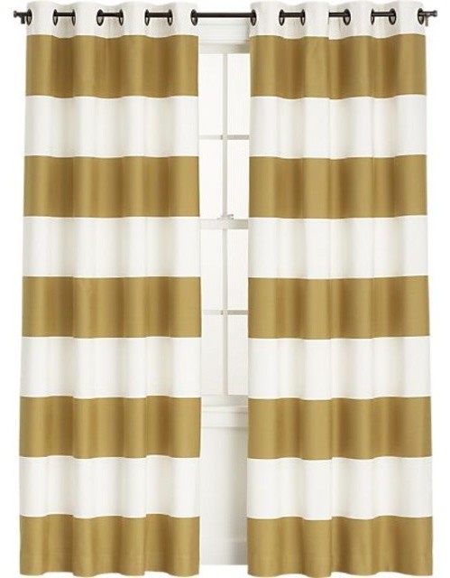 Gold And White Striped Curtains Gold and White Striped Dresses