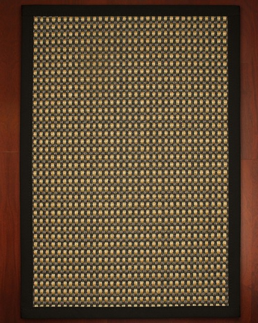 black polka dot rug