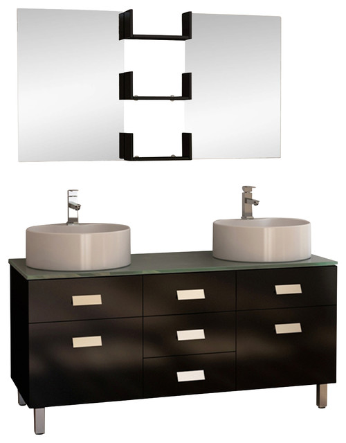 ... Vessel Sink Vanity Set modern-bathroom-vanity-units-and-sink-cabinets