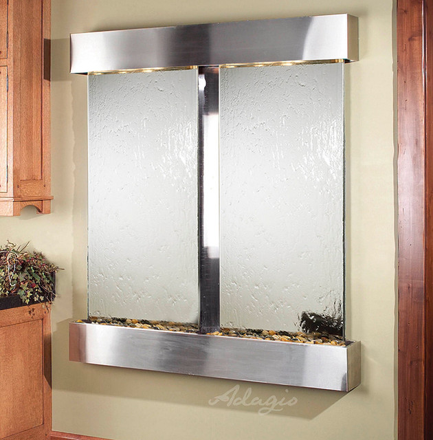 The Cottonwood Falls Wall Mounted Water Features Indoor Fountains