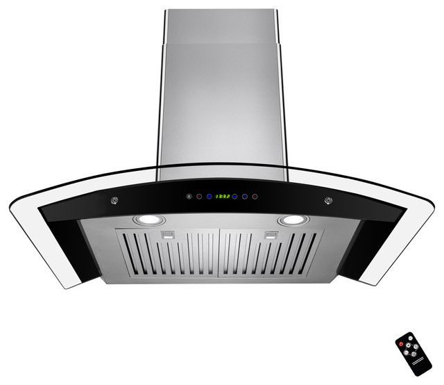 Golden Vantage 30" Wall Mount LED Screen Touch Control Kitchen Range