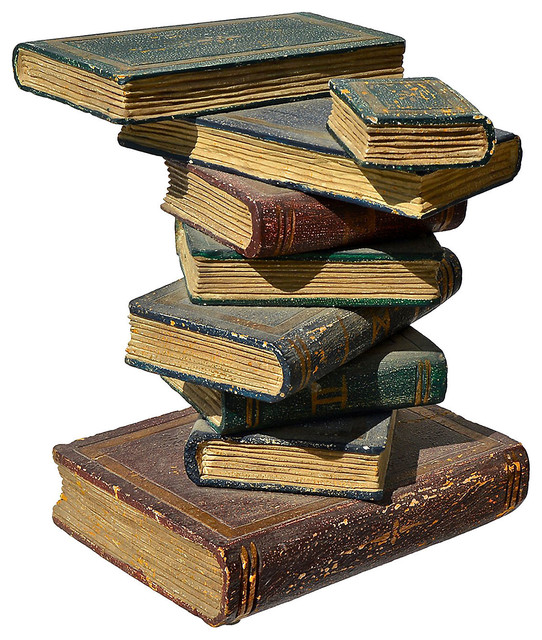 FauxBook Stack Table Contemporary Coffee Tables by One Kings Lane