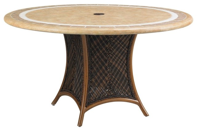 Tommy Bahama Island Estate Lanai Round Dining Table Base ...