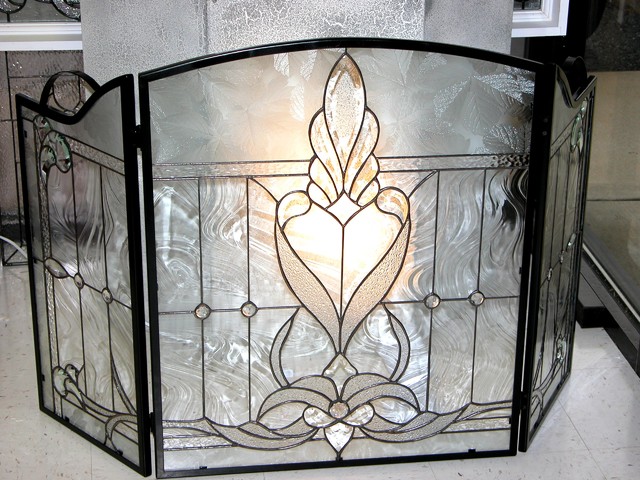 Fireplace screen Traditional Fireplace Screens DC