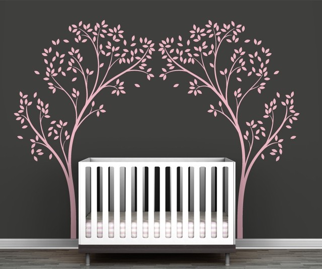 Littlelion Studio Blossom Tree Canopy Portal Wall Decal Modern Kids