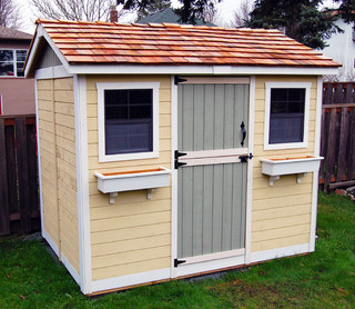 Cabana Garden Shed 9x6 - Contemporary - Sheds - vancouver - by Outdoor 