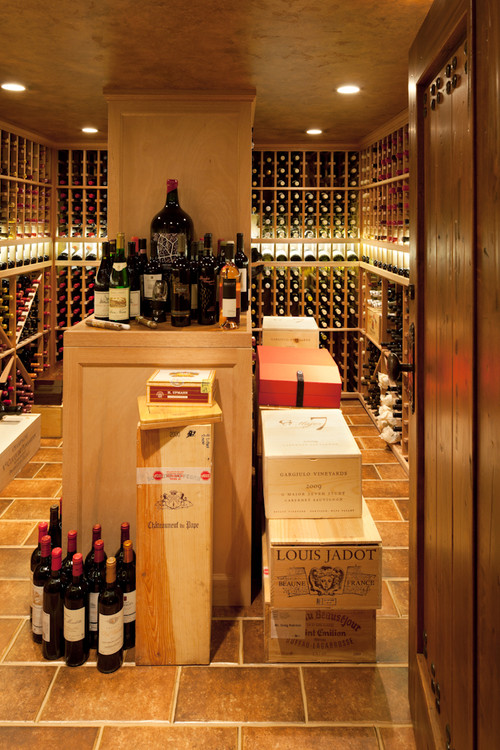 Seattle designed wine cellar