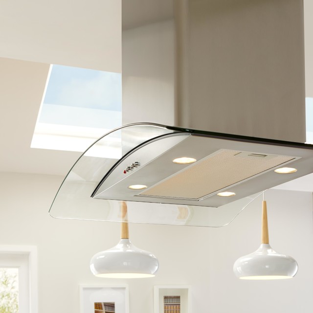 island cooker hoods b&q