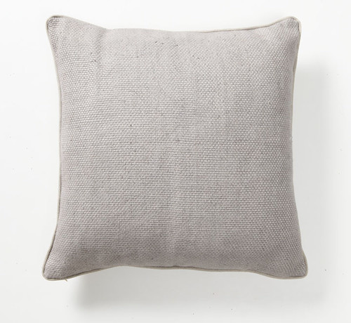 Illusion Textured Willow Basket Weave Pillow in Graphite - Modern - Scatter Cushions