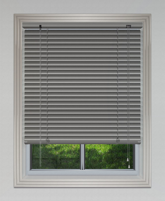 25mm Aluminium Blind Silver Blinds Brisbane