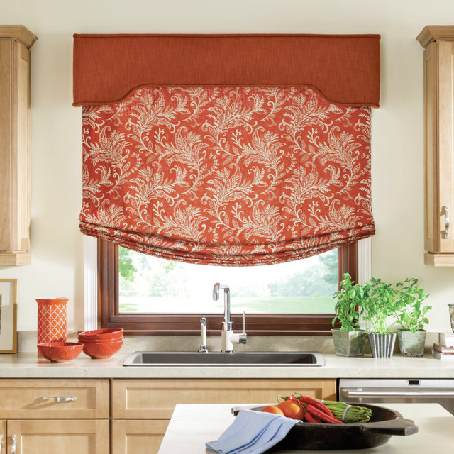 Bali Fabric Wrapped Traditional Cornice Traditional Window Treatment Accessories Denver