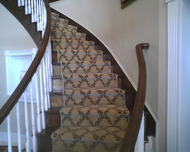 Karastan Custom Stair Runner Traditional Staircase atlanta by