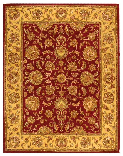 Heritage Red/Yellow Area Rug HG343C 2' x 3' Traditional Area Rugs