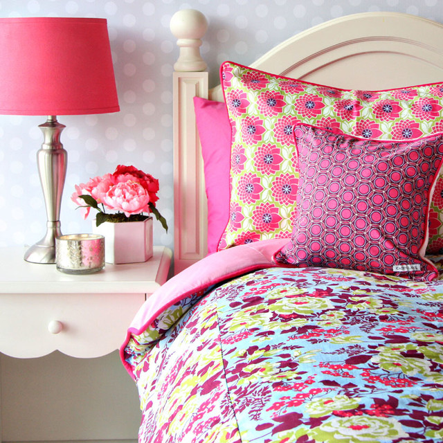 Plum Crazy Duvet Cover - Modern - Duvet Covers And Duvet Sets - by