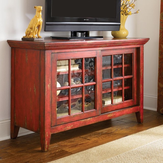 Hammary Hidden Treasures Red Entertainment Console T7319999