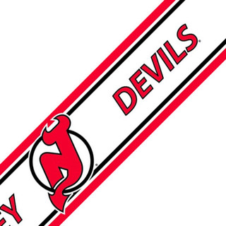 NHL New Jersey Devils Self-Stick Hockey Wall Border Roll ...