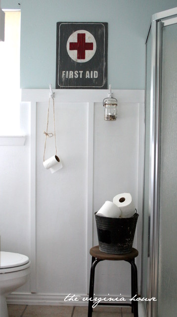Industrial Vintage Boys Bathroom - Eclectic - Bathroom - Dallas - by ...