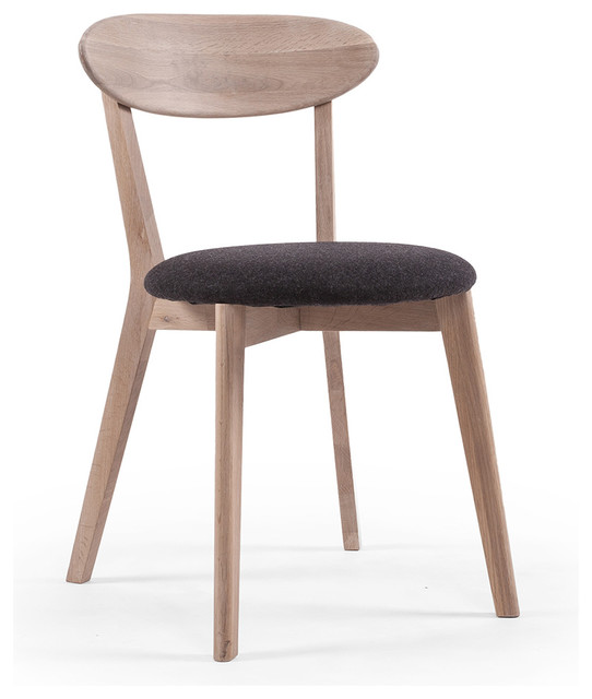 Wood fold stol, hvidpigmenteret eg skandinavisk udendørs ...