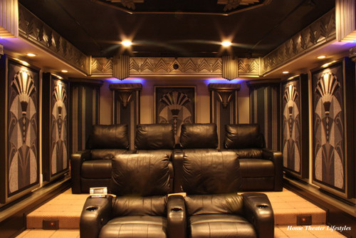 Art Deco Home Theater